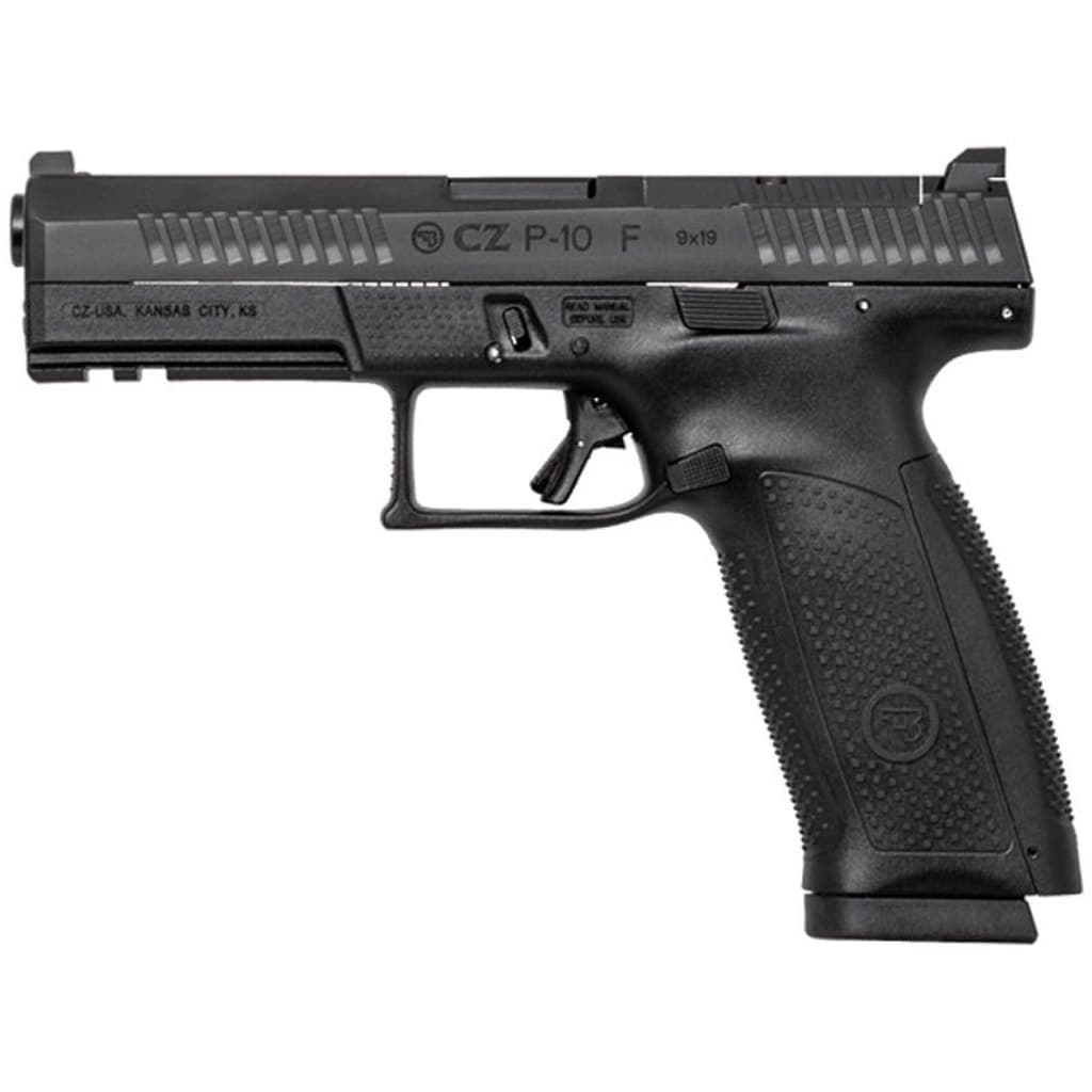 CZ P-10 F Optic Ready 9mm Luger 4.5 in 10+1 Matte Finish