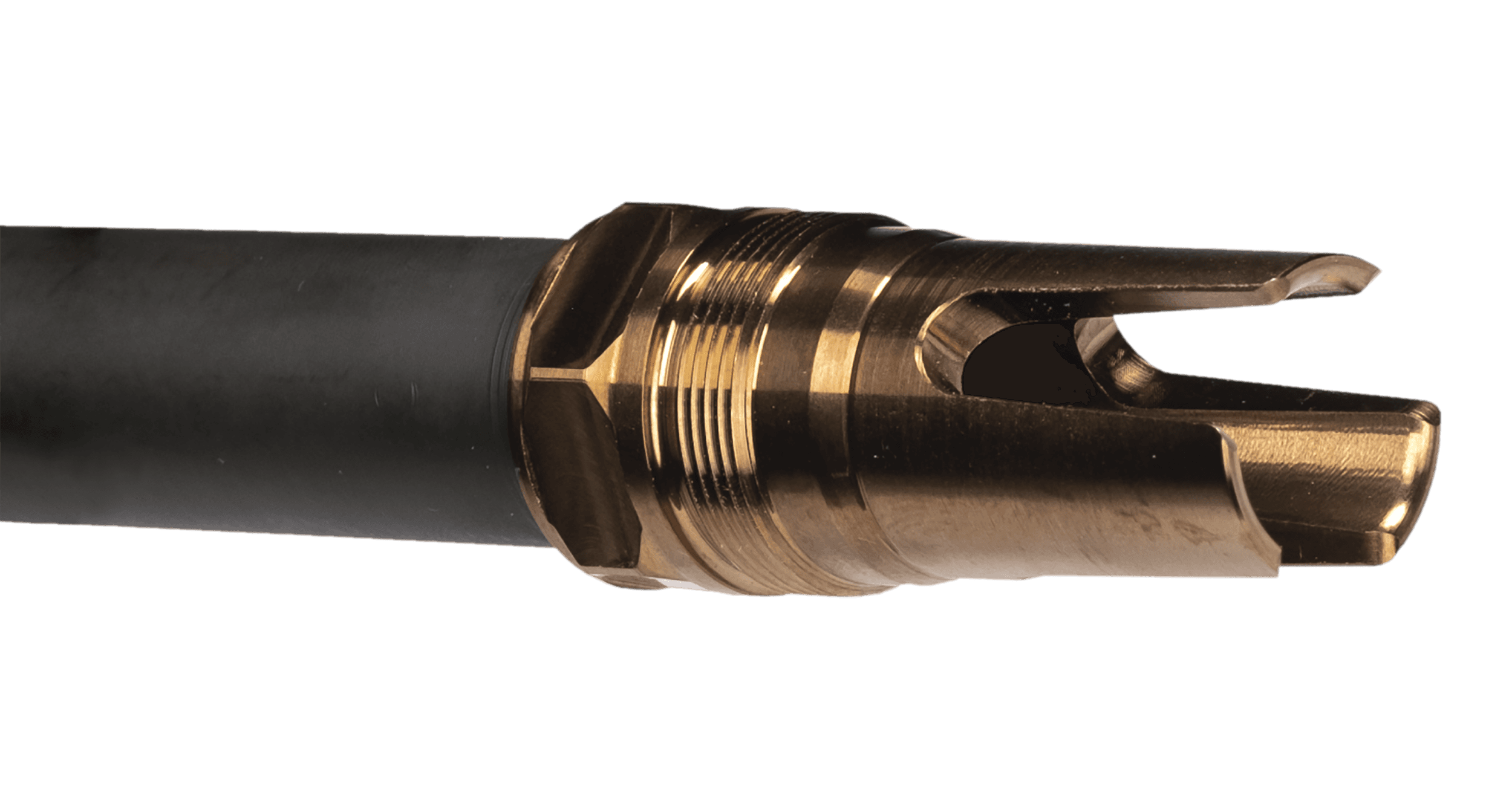 Q Llc ACCFH3 4 24 Flash Hider 7 62 Steel Thread