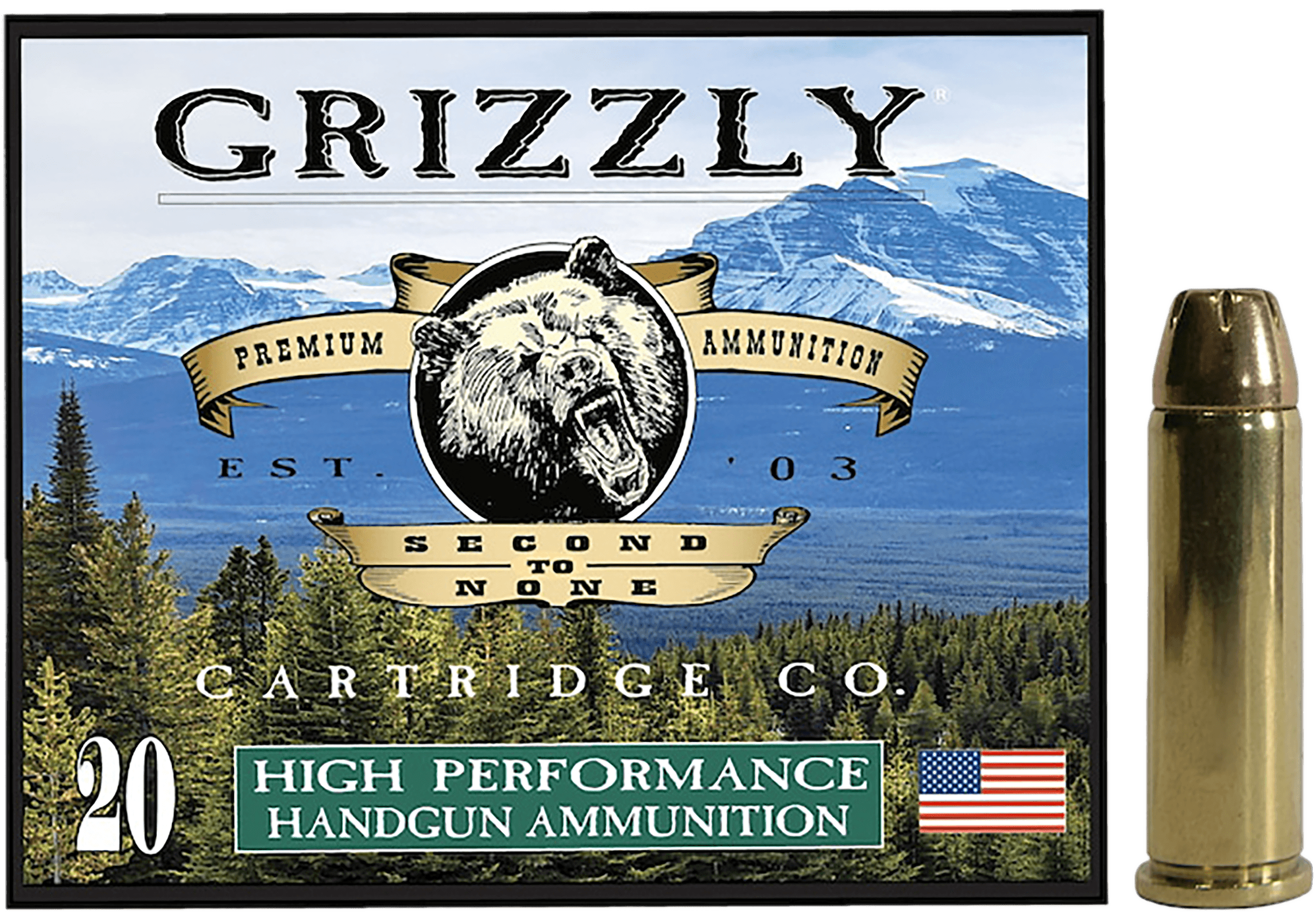 Grizzly Ammo GC38SP3   38Special 148gr Jacketed Hollow Point 20 Per Box/10 Case