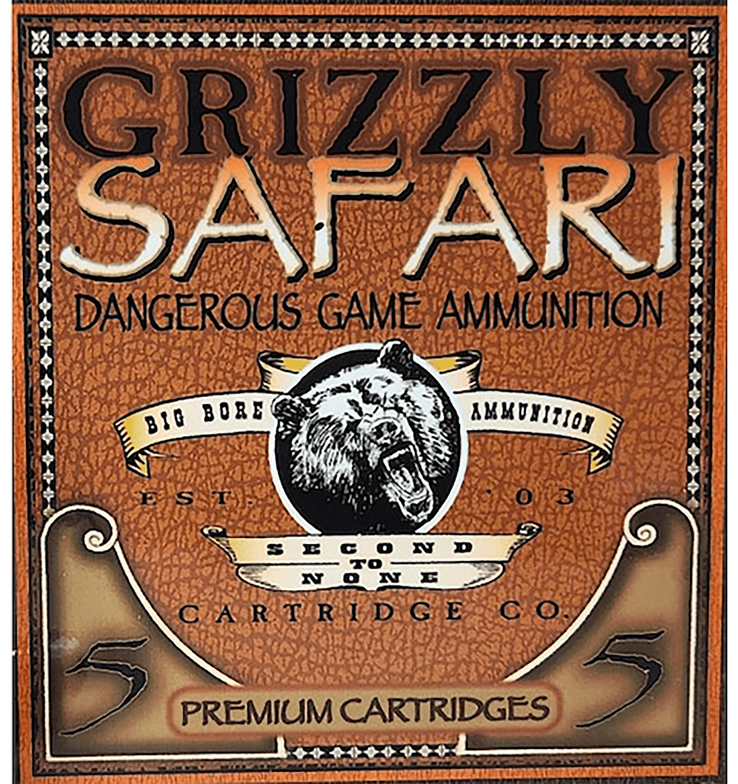 Grizzly Ammo GC47NE1   470NitroExpress 500gr Triple Shock X 5 Per Box/10 Case