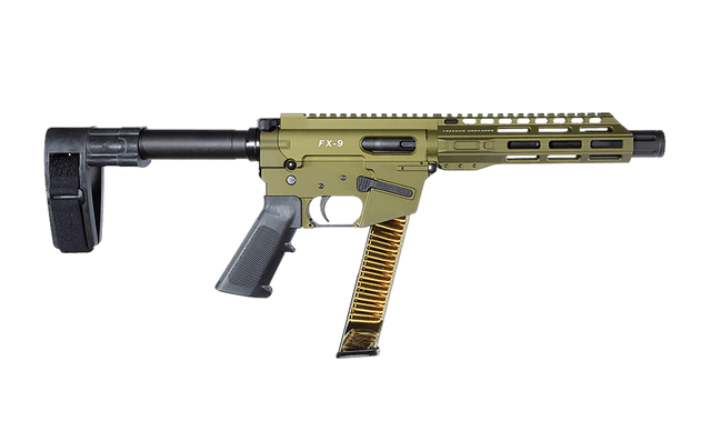 Freedom Ordnance FX9 9mm Luger 8" 32 Rounds OD Green