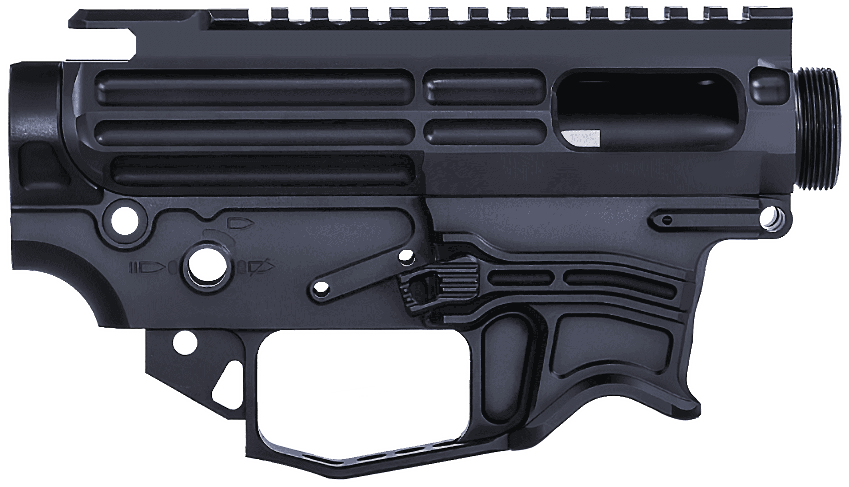 Battle Arms Development XIPHOS-SET Xiphos Lower Receiver 9mm Aluminum Black Anodized for Glock