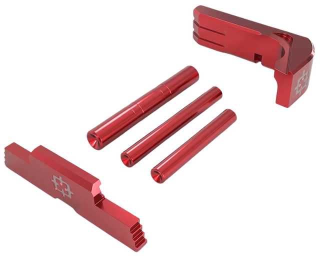 Cross Armory Glock 43 3 Piece Upgrade Kit Red Aluminum