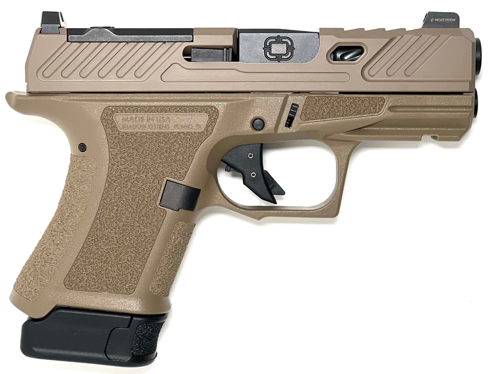 Shas Cr920 9mm 3.41 Fde Elite Opt Slide Fde 13rd