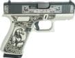 Glock 43x 9mm Luger 3.41in 10rd Gray Cerakote Slide and Grip Glock & Horses