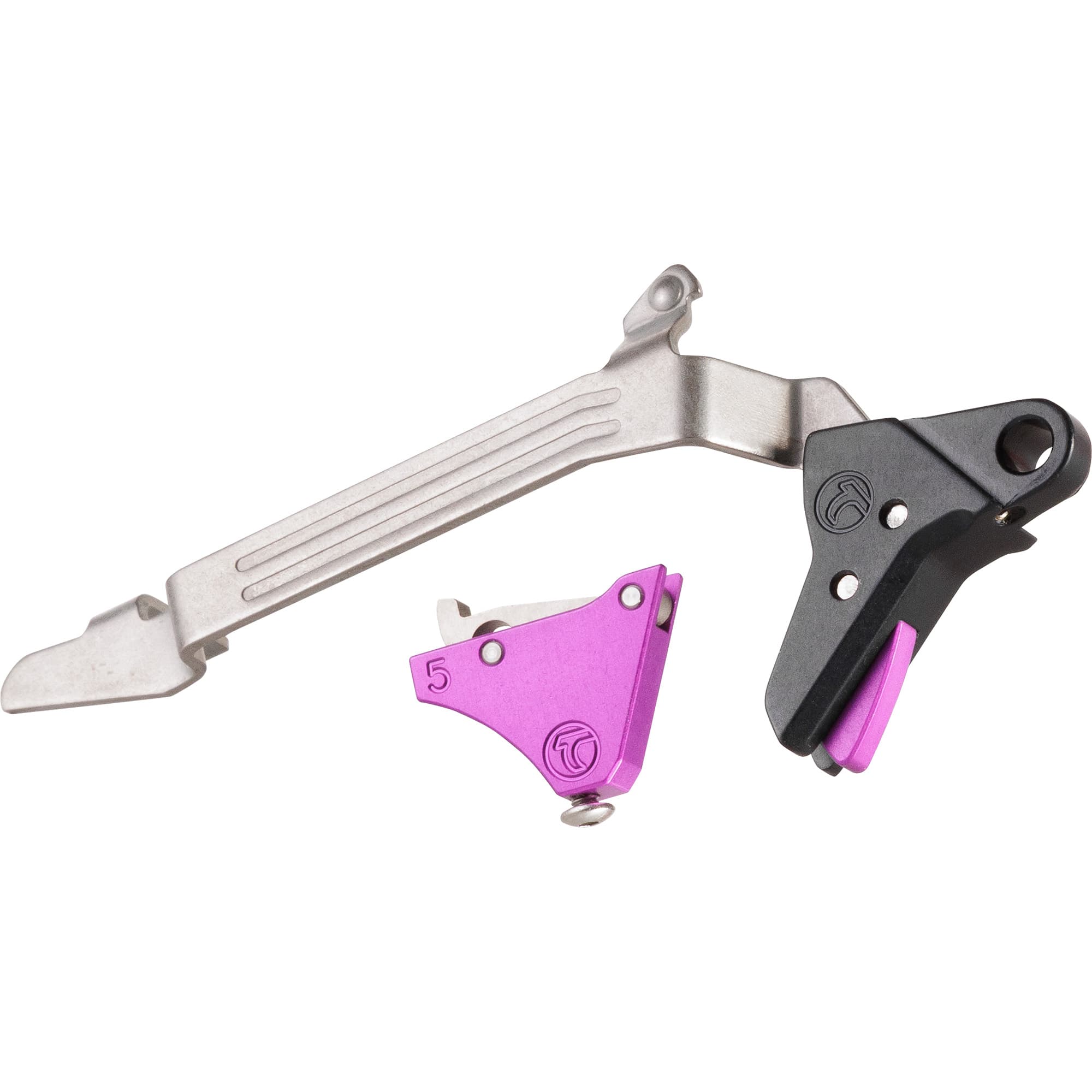 Timney Alpha Glock 5 Large Purple Trigger for Gen 5 20/21/29/30/40/41