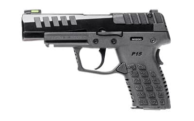 KelTec P15 9mm 4 in 10-Round CA Compliant Matte Black Fiber Optic Front Sight