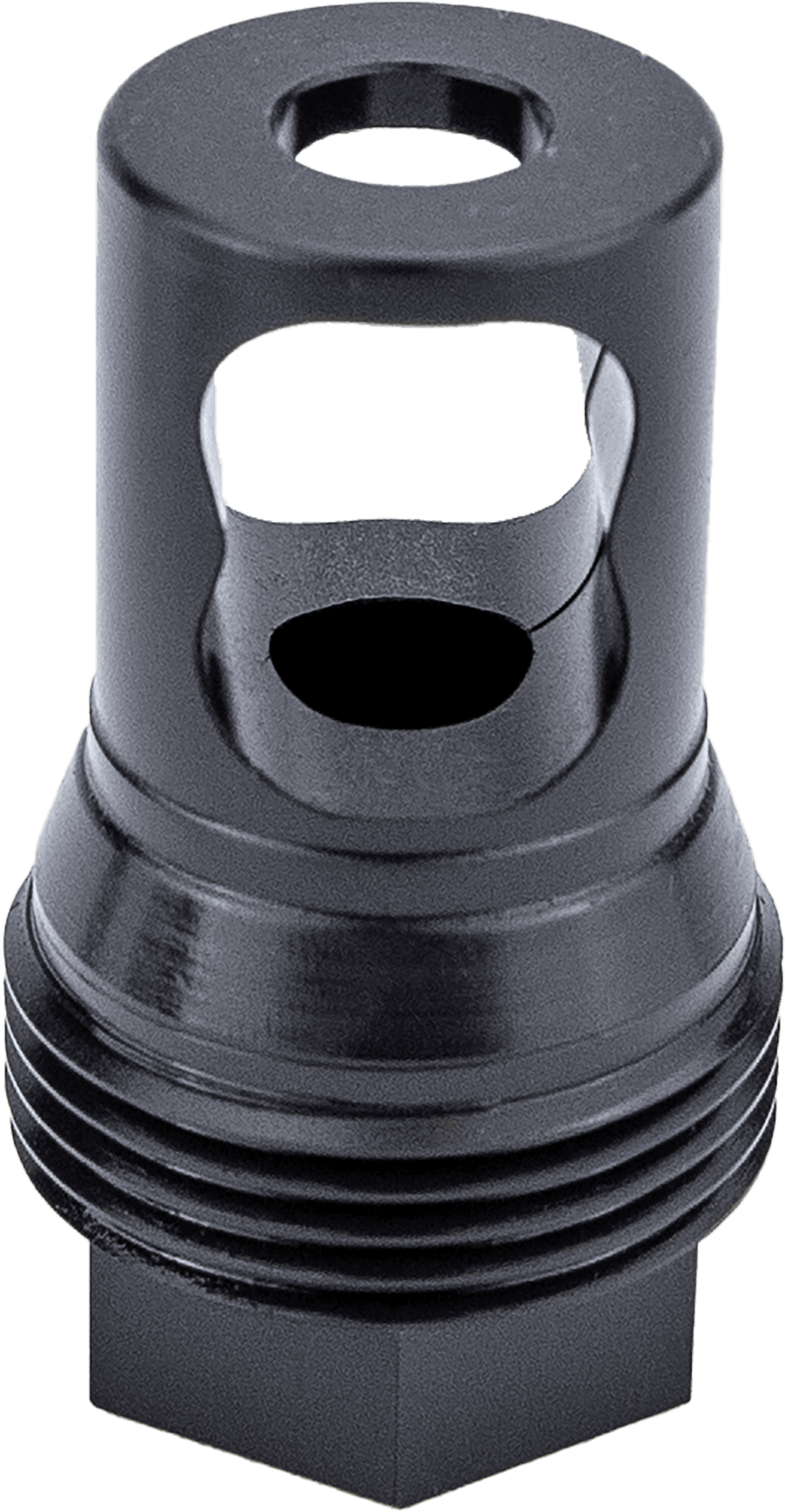 KGM Suppressors A TMB50 S 2 R50T Taper Muzzle Brake 7/8x14 Nitride Steel