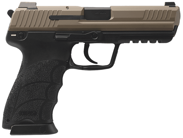 Heckler & Koch HK45 V1 45 ACP 4.46in 10+1 Flat Dark Earth Cerakote