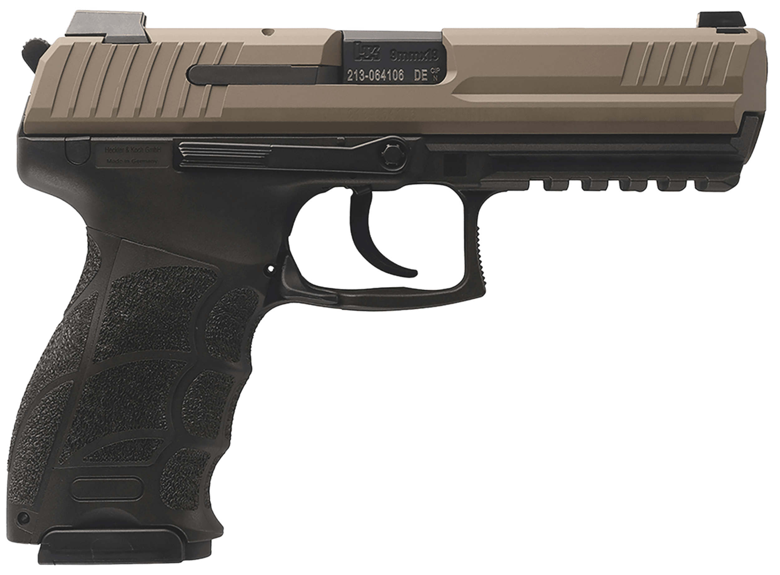 Heckler & Koch P30L 9mm Luger 4.45" Barrel 17+1 Rounds Flat Dark Earth