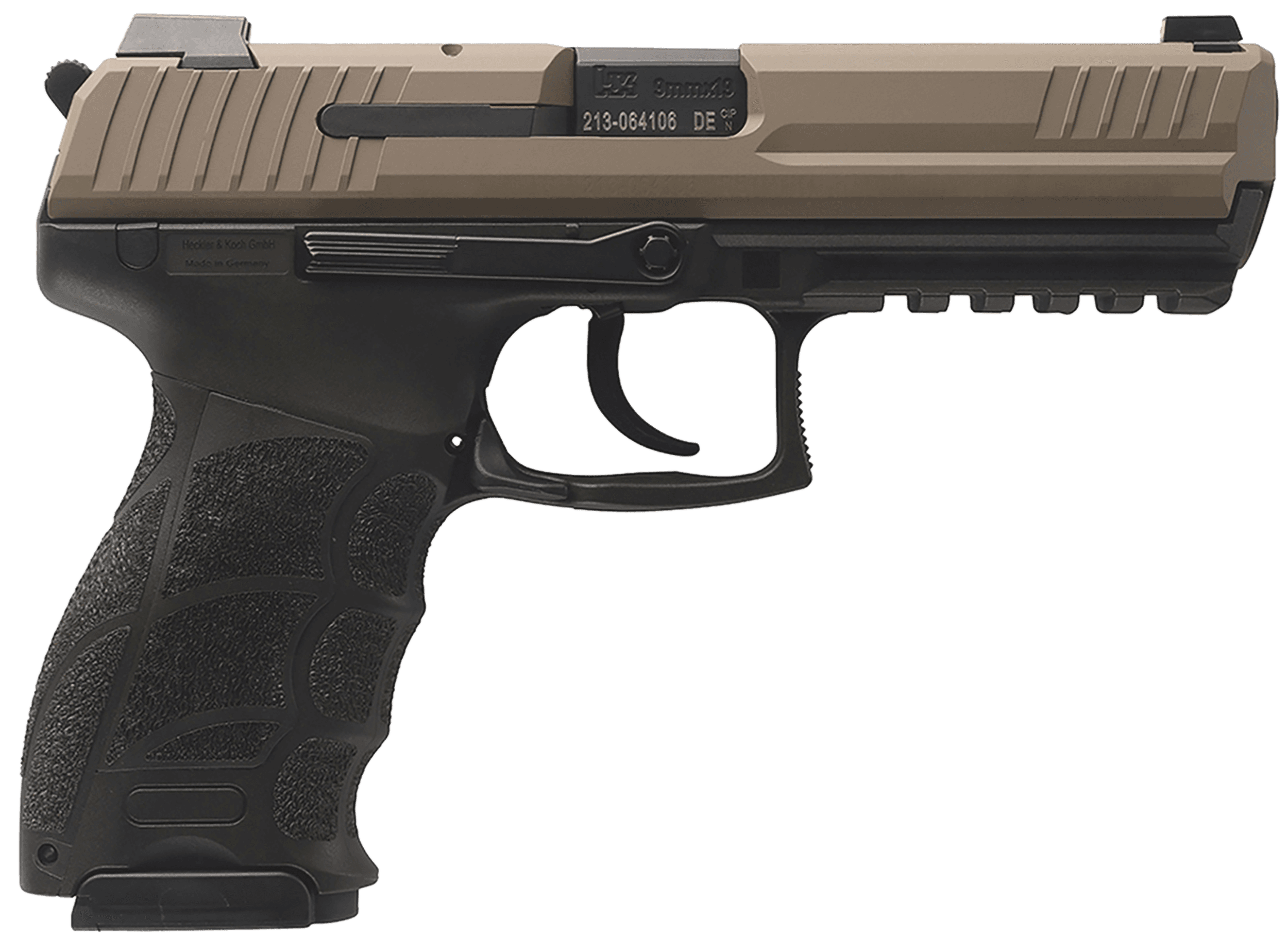 Heckler & Koch P30L 9mm Luger 4.45" 15+1 Flat Dark Earth