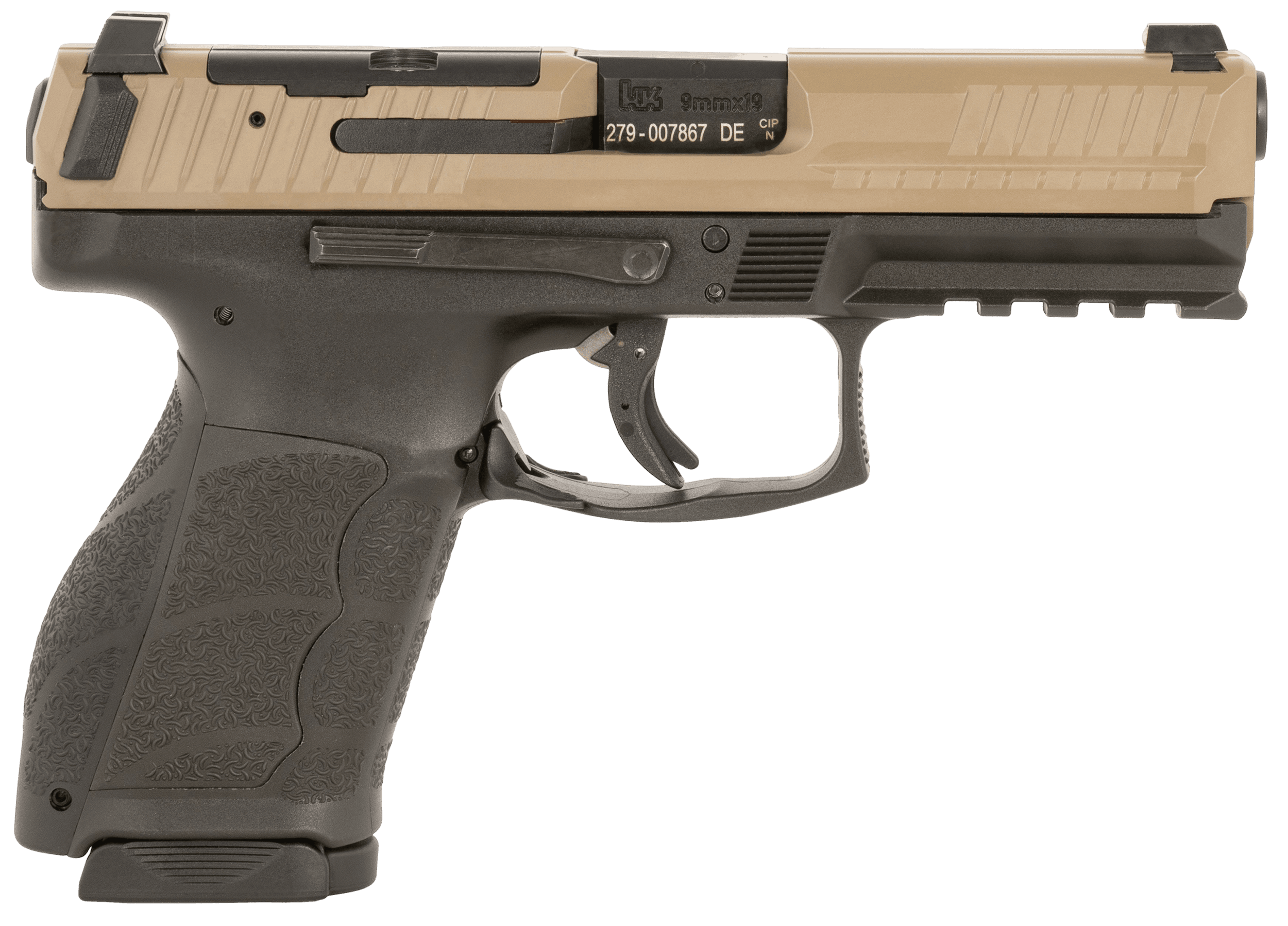 Heckler & Koch VP9k 9mm Luger 3.39in 15+1 Flat Dark Earth