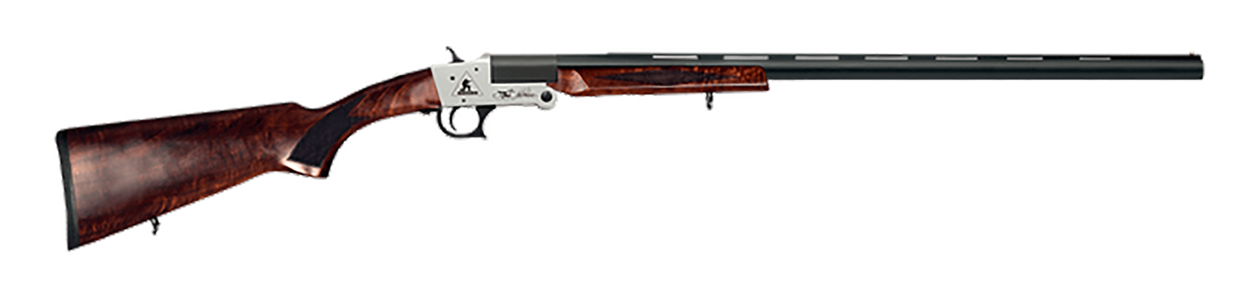 Dickinson LLC RNGC20 Ranger  Youth 20 Gauge Break Open 1rd 24" Barrel, Silver Receiver, Fixed Wood Stock