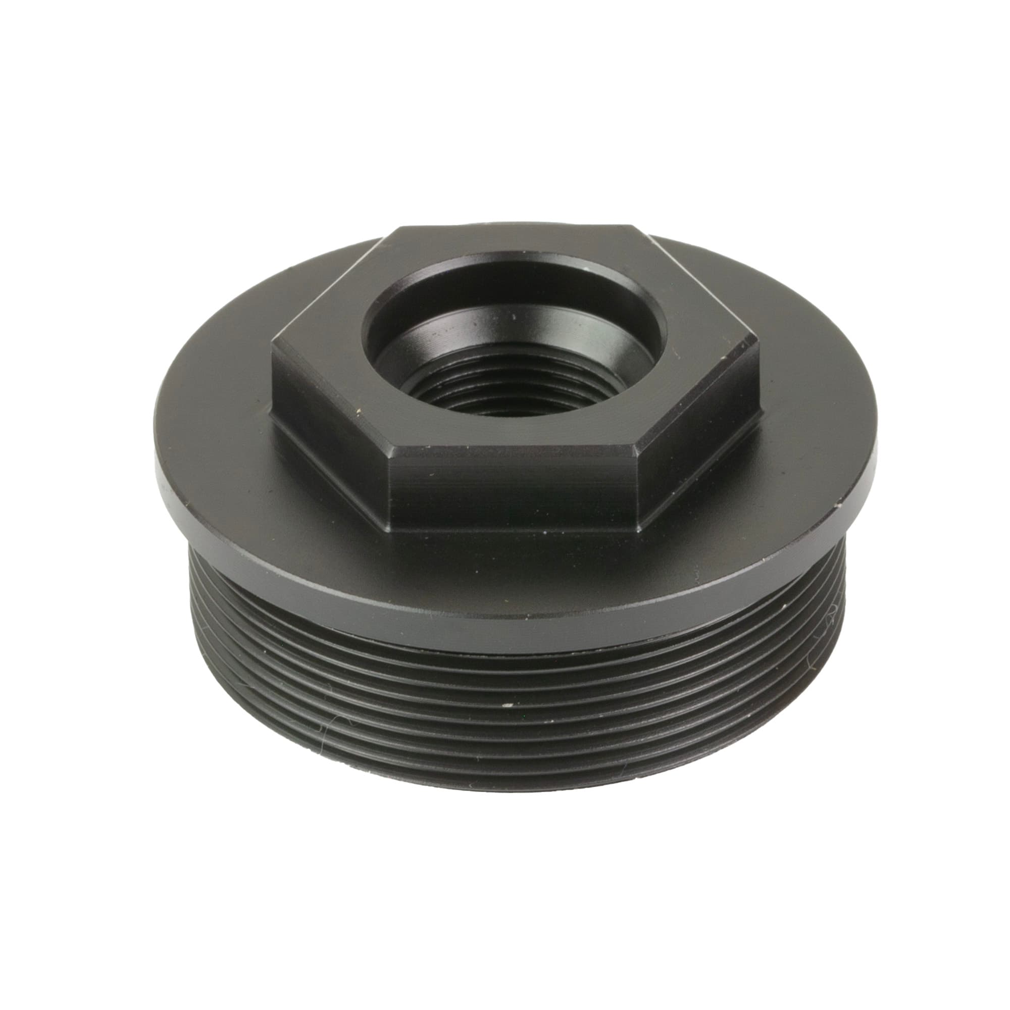 Cmmg Zeroed Hub Mount 1/2x28 Stainless Mount for 9mm 5.56 300 Blackout