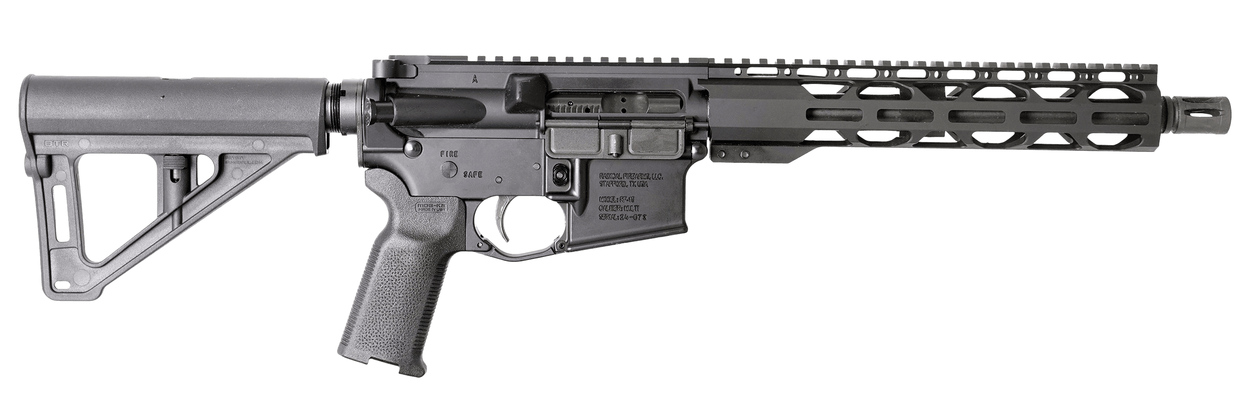 Radical Firearms Fp105762x39hbar10rprbt Btr 7.62x39mm 10.50 inch Pistol