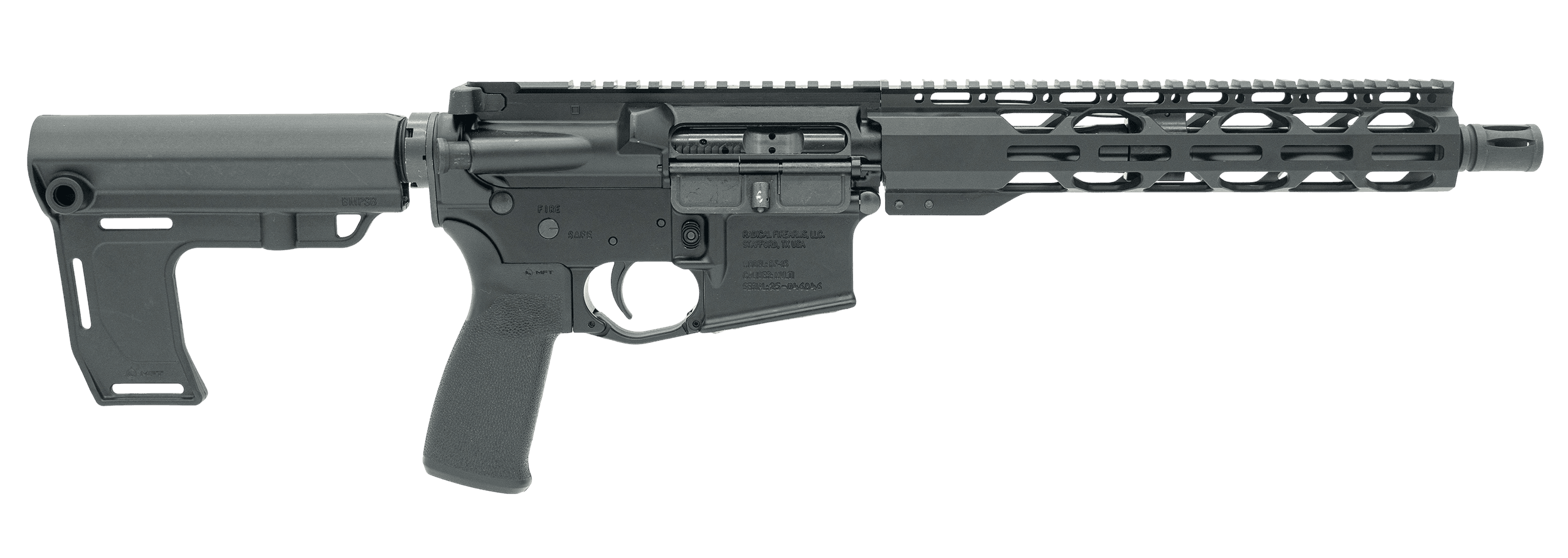 Radical Firearms Fp105762x39hbar10rprbm 7.62x39mm 10.50 inches Semi Auto Pistol