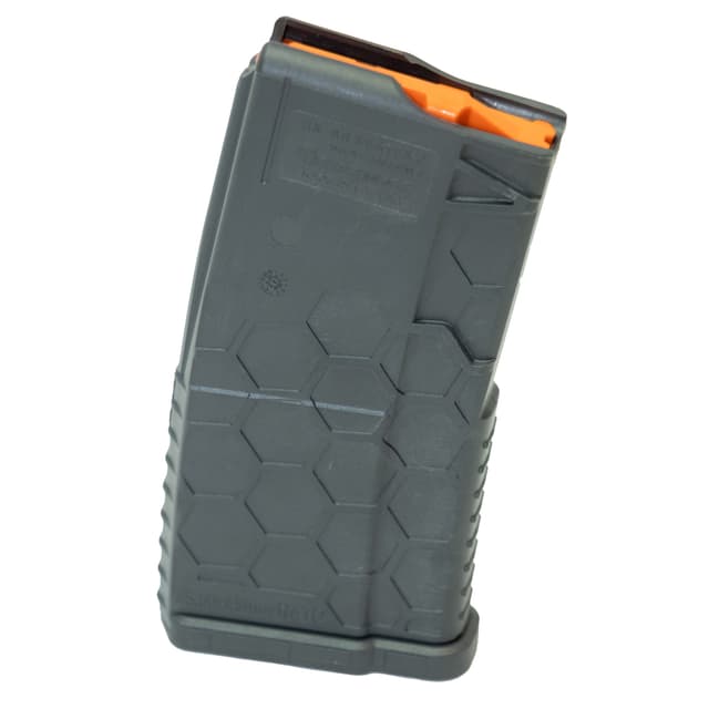 Hexmag Shorty AR15 Magazine 20 Round Gray 223 Remington 556NATO