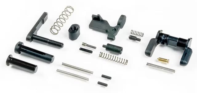 Lantac MSPEC Lower Parts Kit AR15 Ambidextrous Safety Spring Bolts