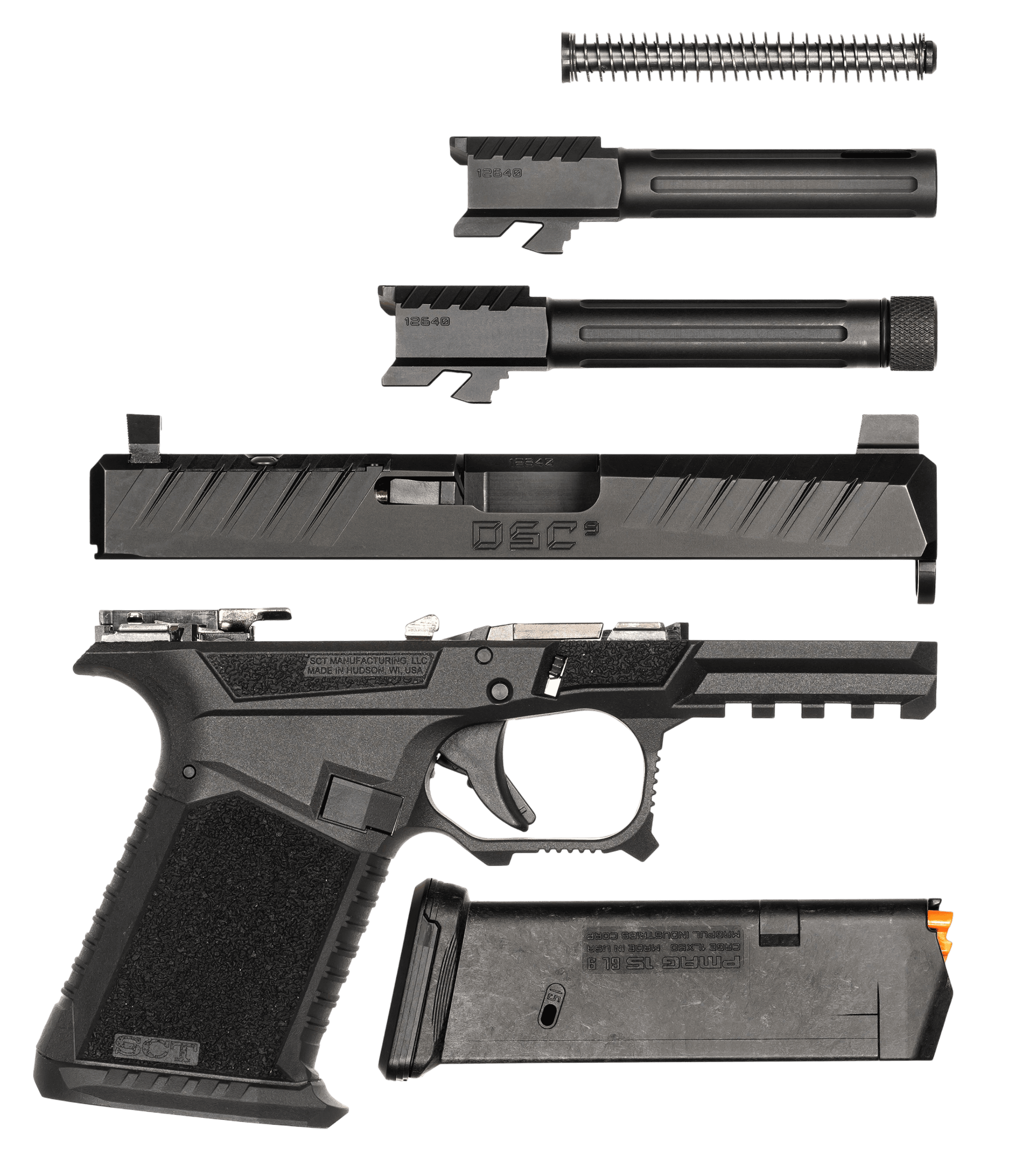 SCT 0230000000       DSC9  9MM  4"  15+1  BLK