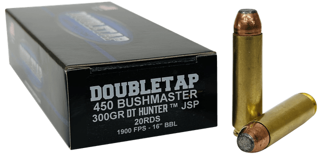 DoubleTap Ammunition 450B300SP 450Bushmaster 300gr 20 Per Box/25 Case