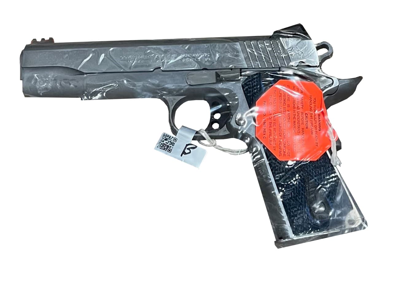 Colt Clt Competition Pistol 45 ACP 5in Barrel 7-Round Stainless Steel Finish