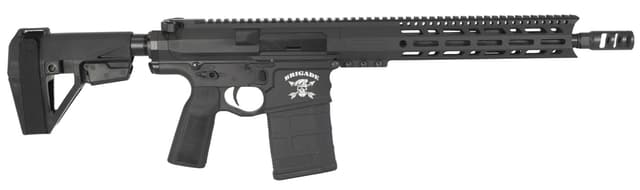 Brigade Bm-10lr 308 12.5 Blk Sba5 Mlok Pg