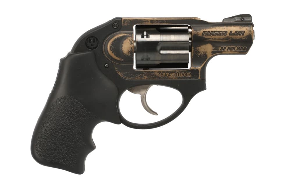 Ruger LCR 32 H&R Magnum 6 Round Brown Worn