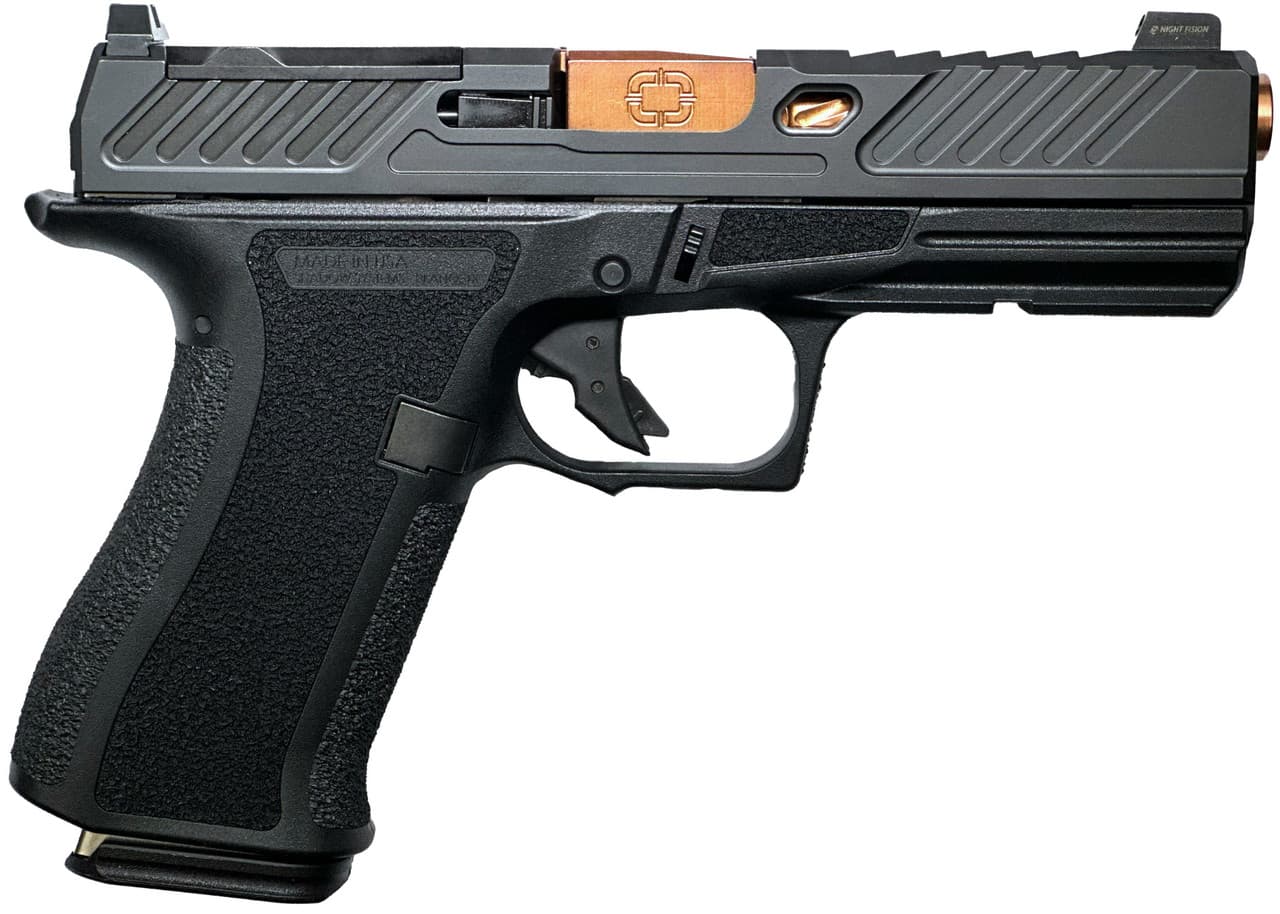 Shadow Systems CR920XL Elite Pistol 9mm 4.18 in. Black w/ Bronze Barrel  15 rd