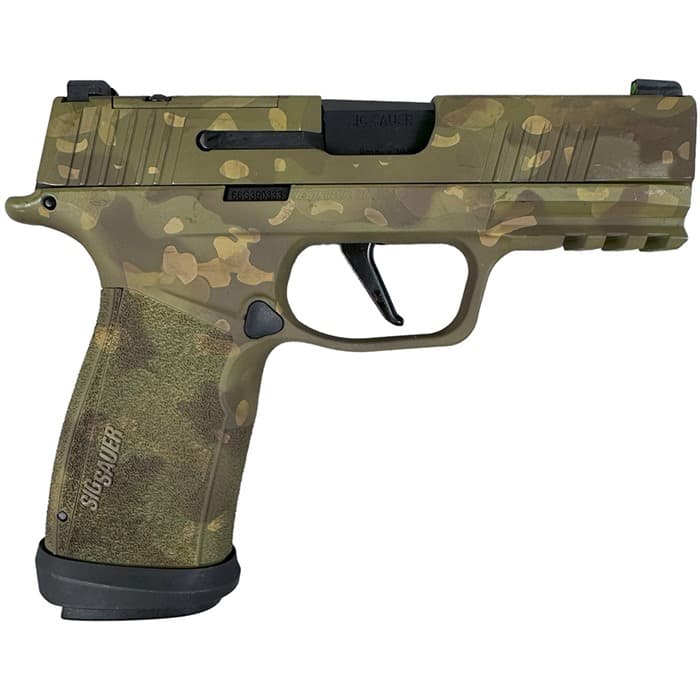 Sig Sauer P365 Xmacro 9mm Luger 3.7'' Barrel 17-Round Green Multi Camo