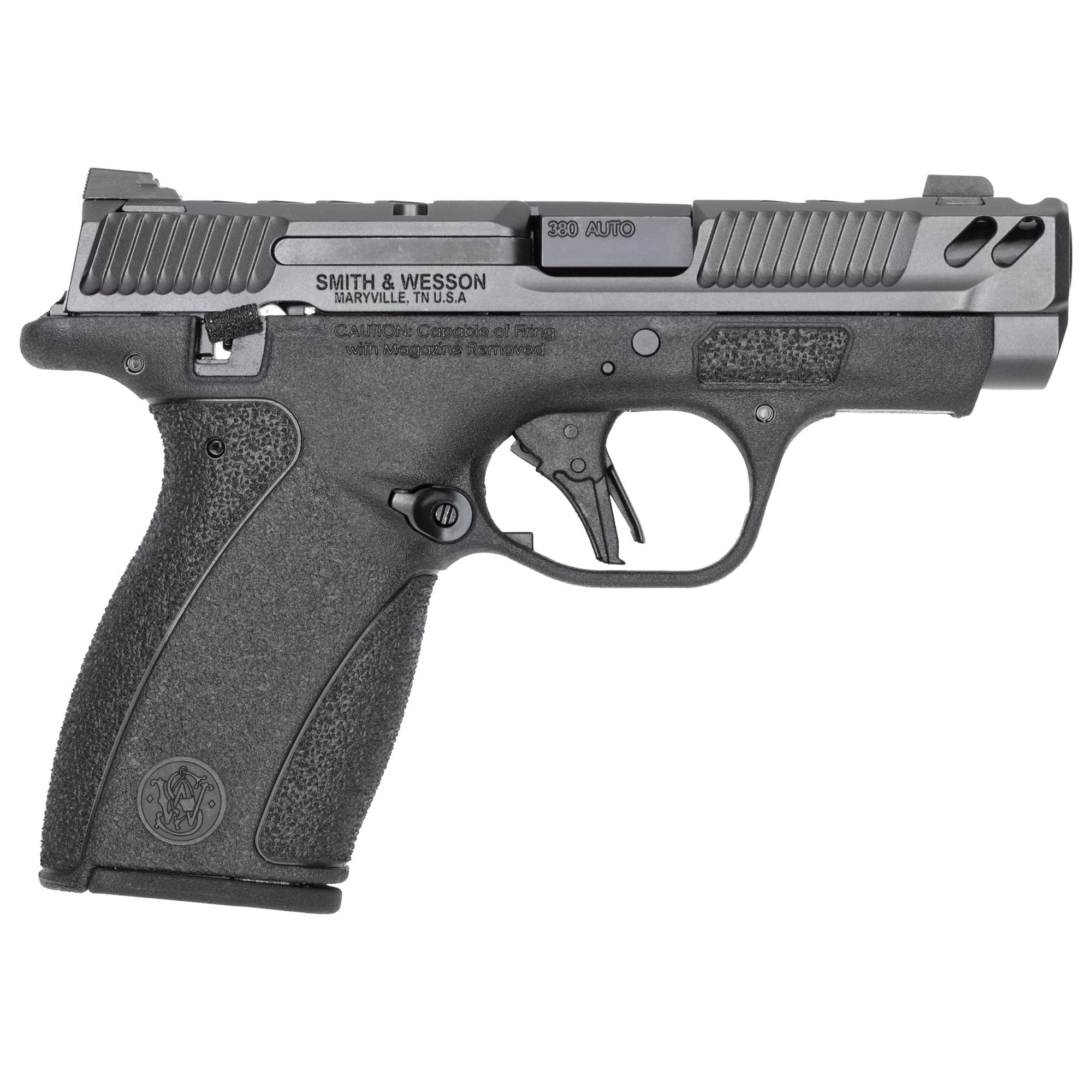 Smith and Wesson Performance Center Bodyguard 2.0 Carry Comp 380 ACP 3.1 inch barrel 10 or 12 rounds Armornite