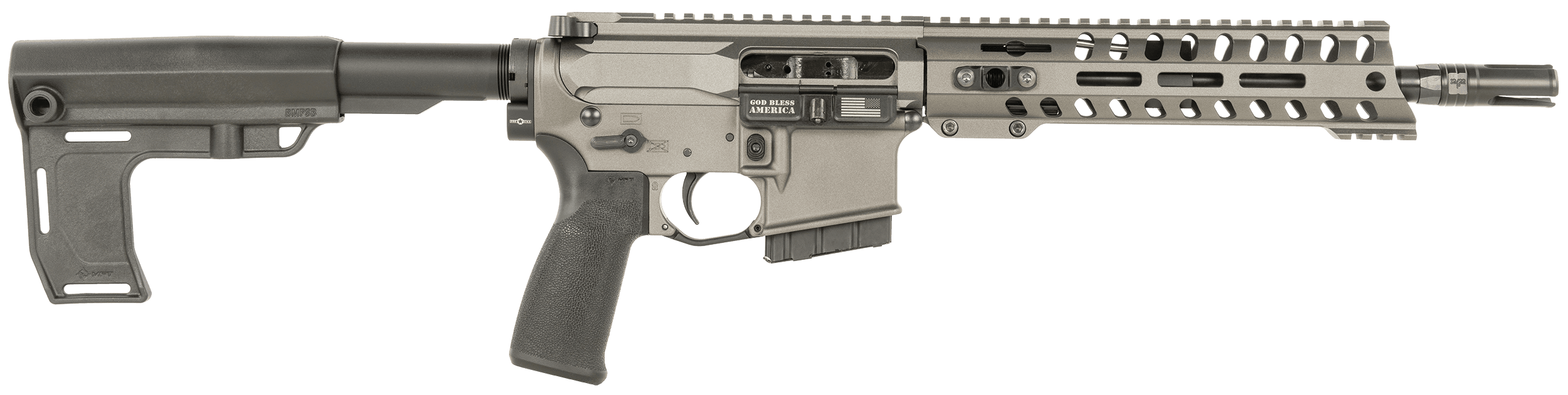 Patriot Ordnance Factory 2168 Constable 350 Legend 10.5in 30+1 Tungsten Cerakote