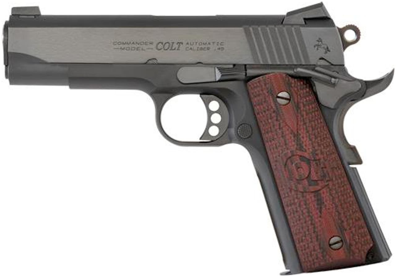 Clt Ltwt Commander 45acp 4.25 Blued