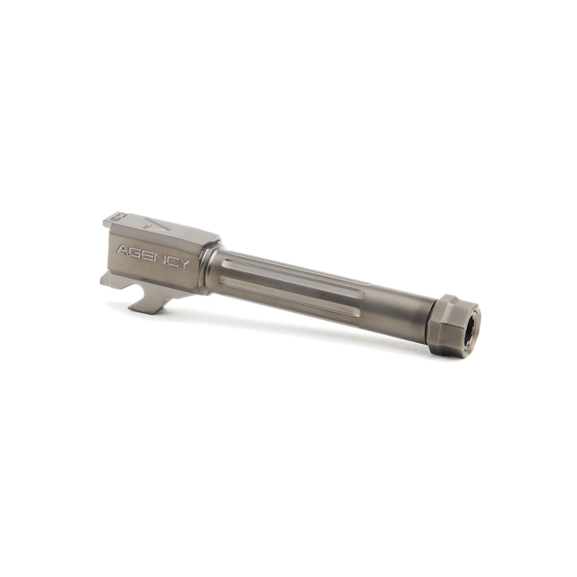 Agency Arms Mid Line Barrel 9mm DLC Threaded Fluted for P320 Compact