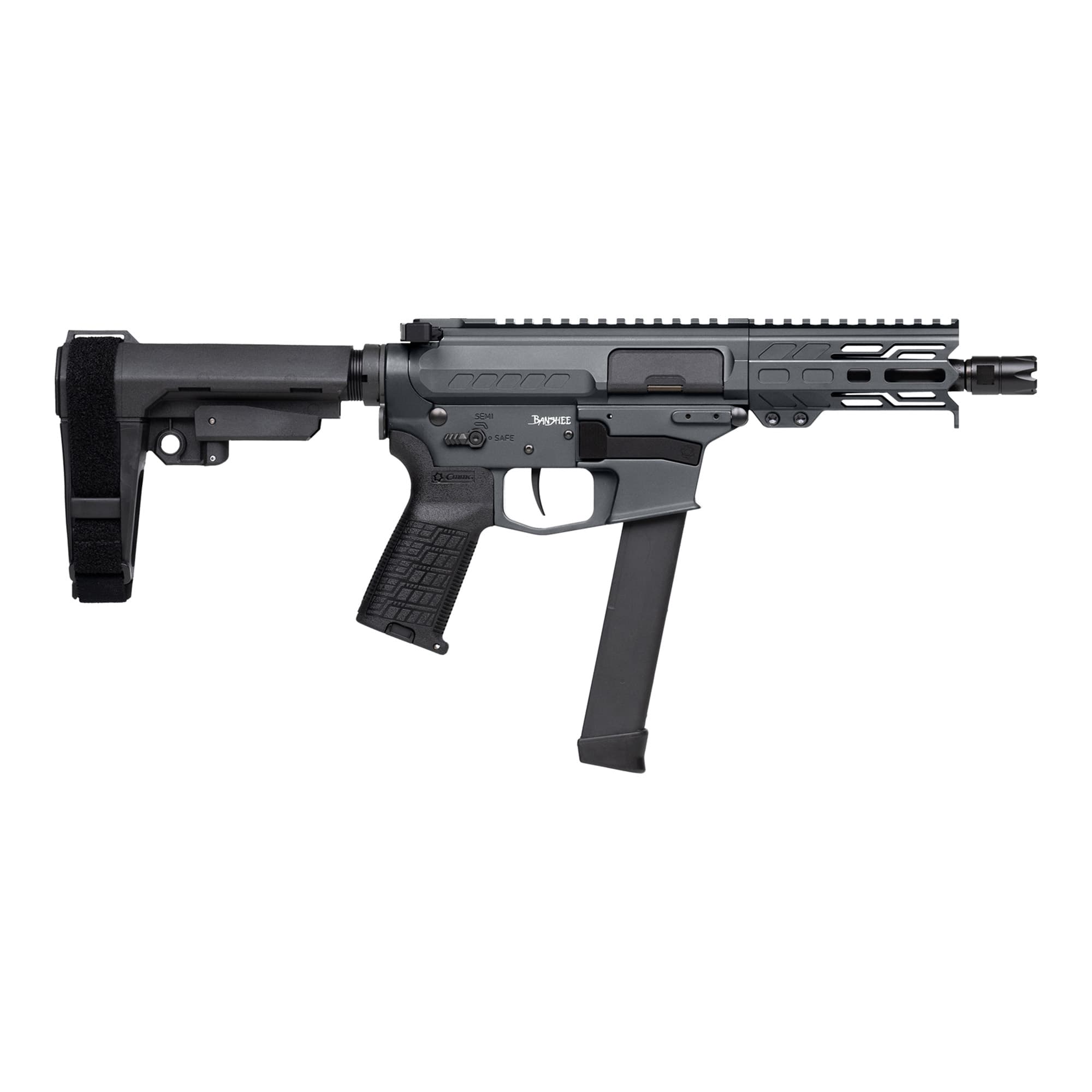 Cmmg Banshee Fr MkG 9mm Luger 5 inch 33+1 Tungsten Cerakote