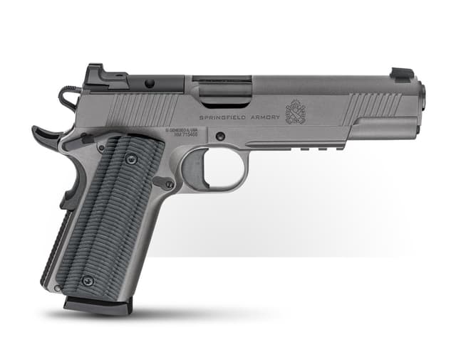 Springfield Armory 1911 Operator 45 ACP 5 Inch 7 Rounds Gray