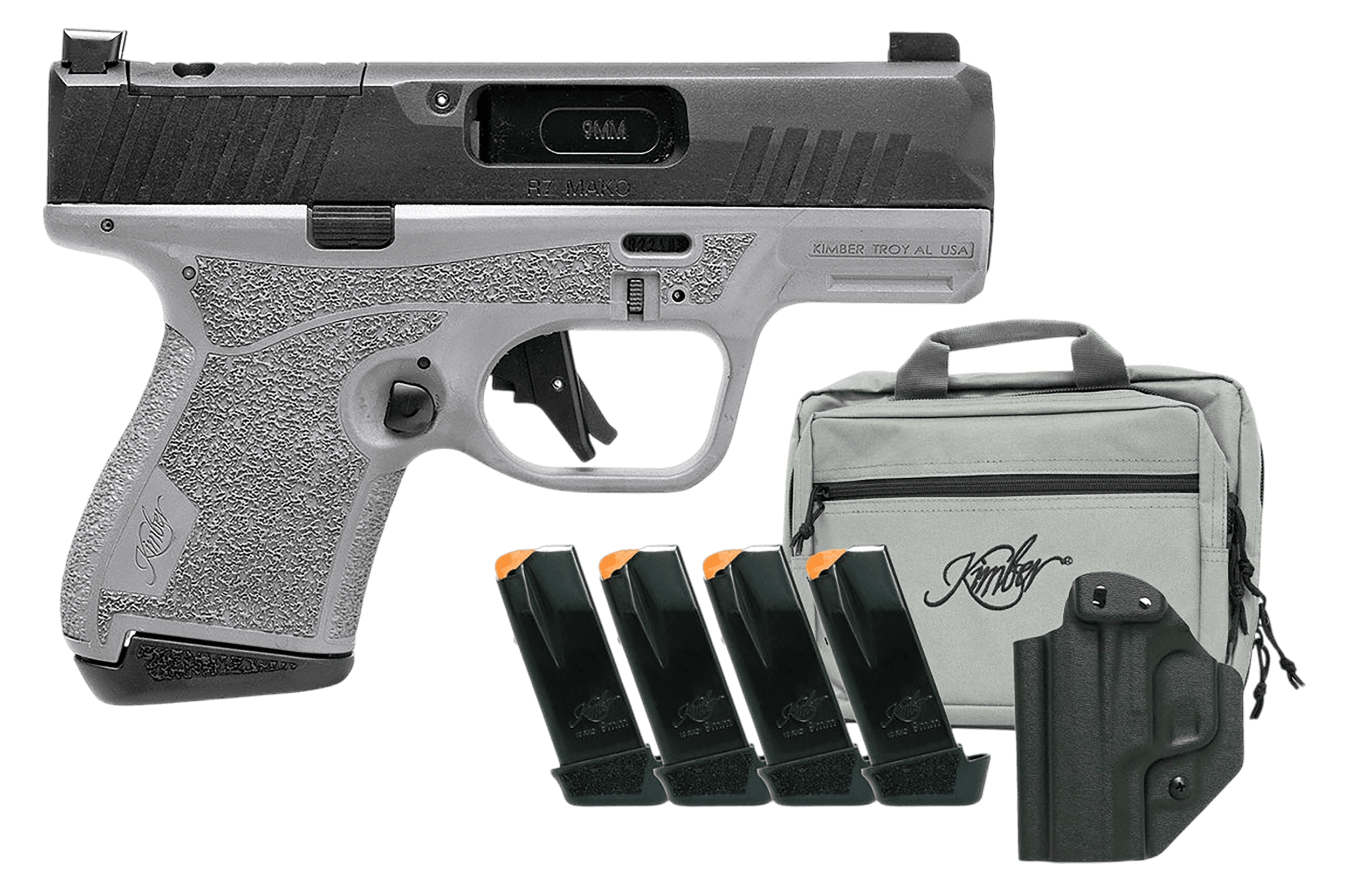 KIMBER 3800022 R7 MAKO GRAY        OR 9MM 13R