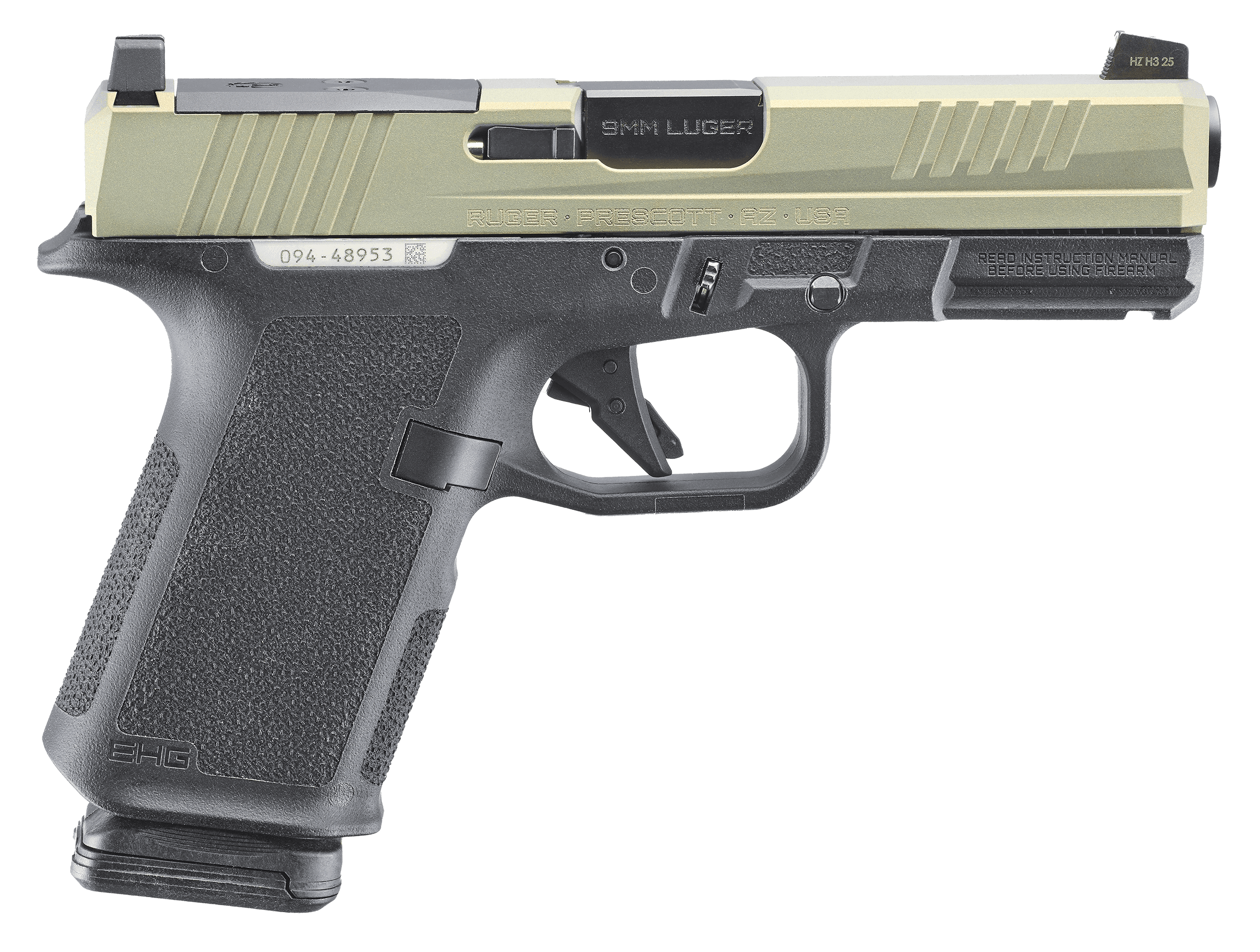 Ruger RXM 9mm 4" 15+1 Optic Ready Serrated