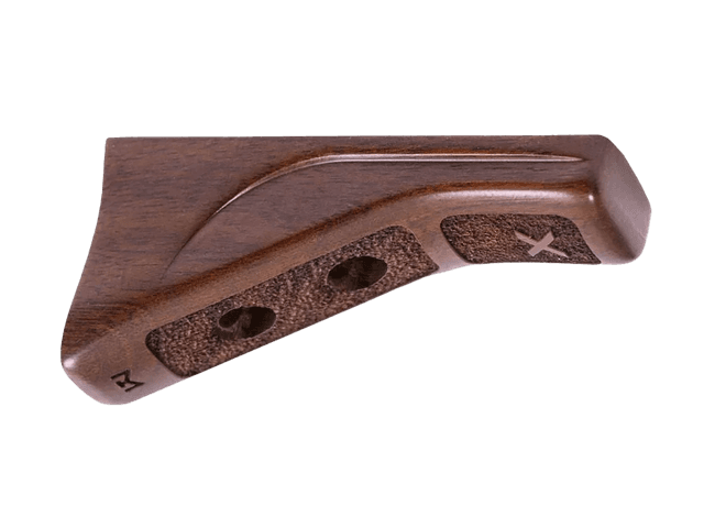 WOOX Angled Grip Walnut Wood Handgun Grip Compatible with Handguns