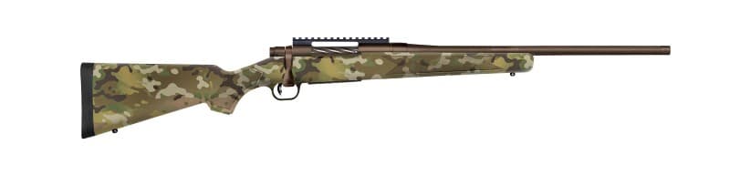 Mossberg Patriot Carbine 308 Win 16.25 in 5 Multicam Brown Cerakote