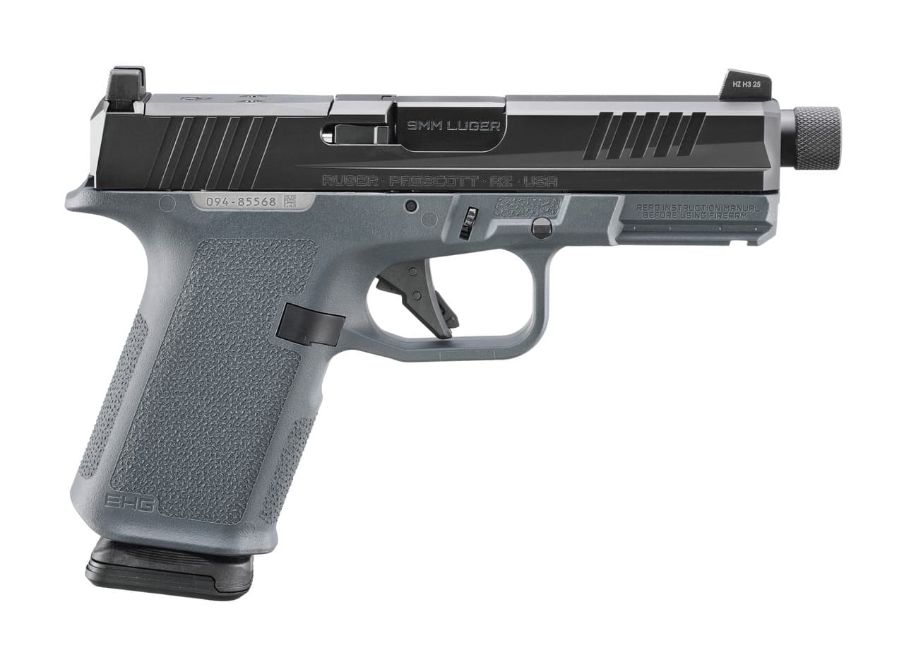 Ruger 19412 Rxm 9mm Luger 4" 15+1 Stealth Gray Frame Fnc Nitride Threaded Barrel Optic Ready