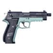 Ati GSG Firefly 22 Long Rifle 4.9in 13rd Threaded Barrel Mint Green Frame