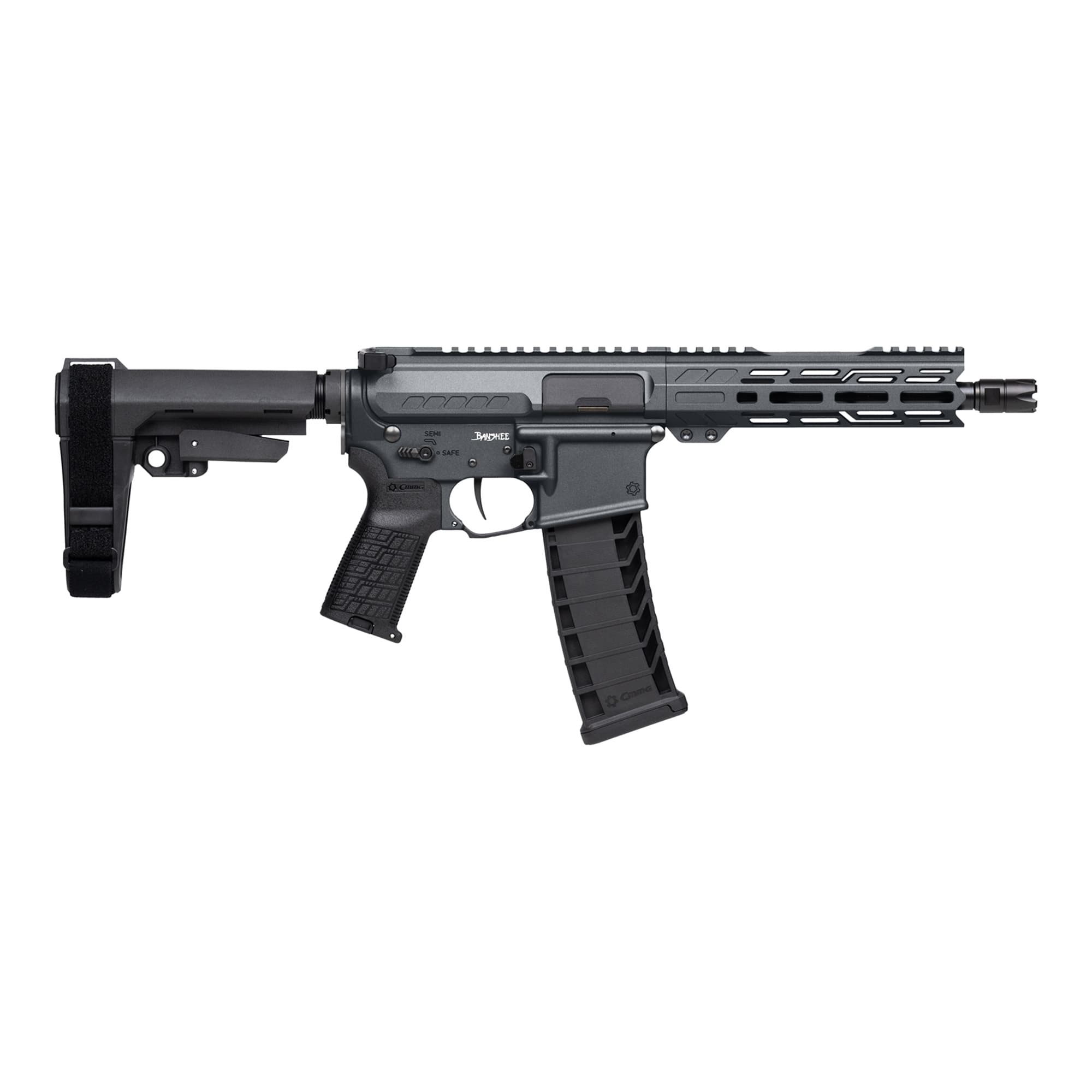 Cmmg Banshee Mk4 9mm Luger 8 inch 30 Round Tungsten Cerakote