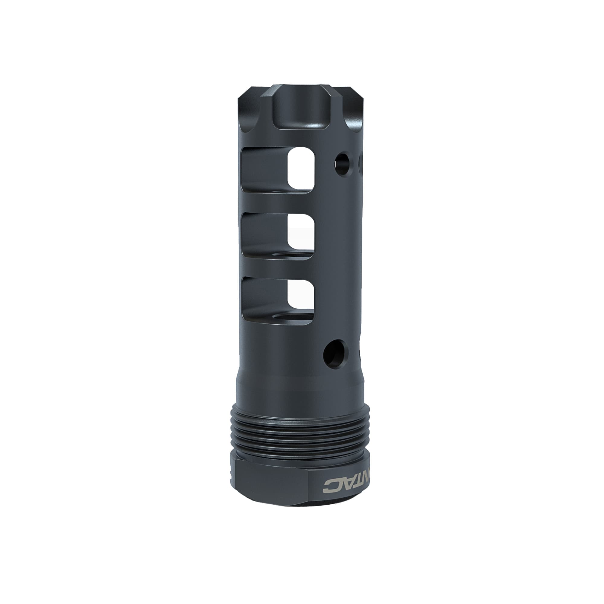 Lantac Dragon Plan B Long 9mm Muzzle Brake 1/2x28 Handgun Compatibility