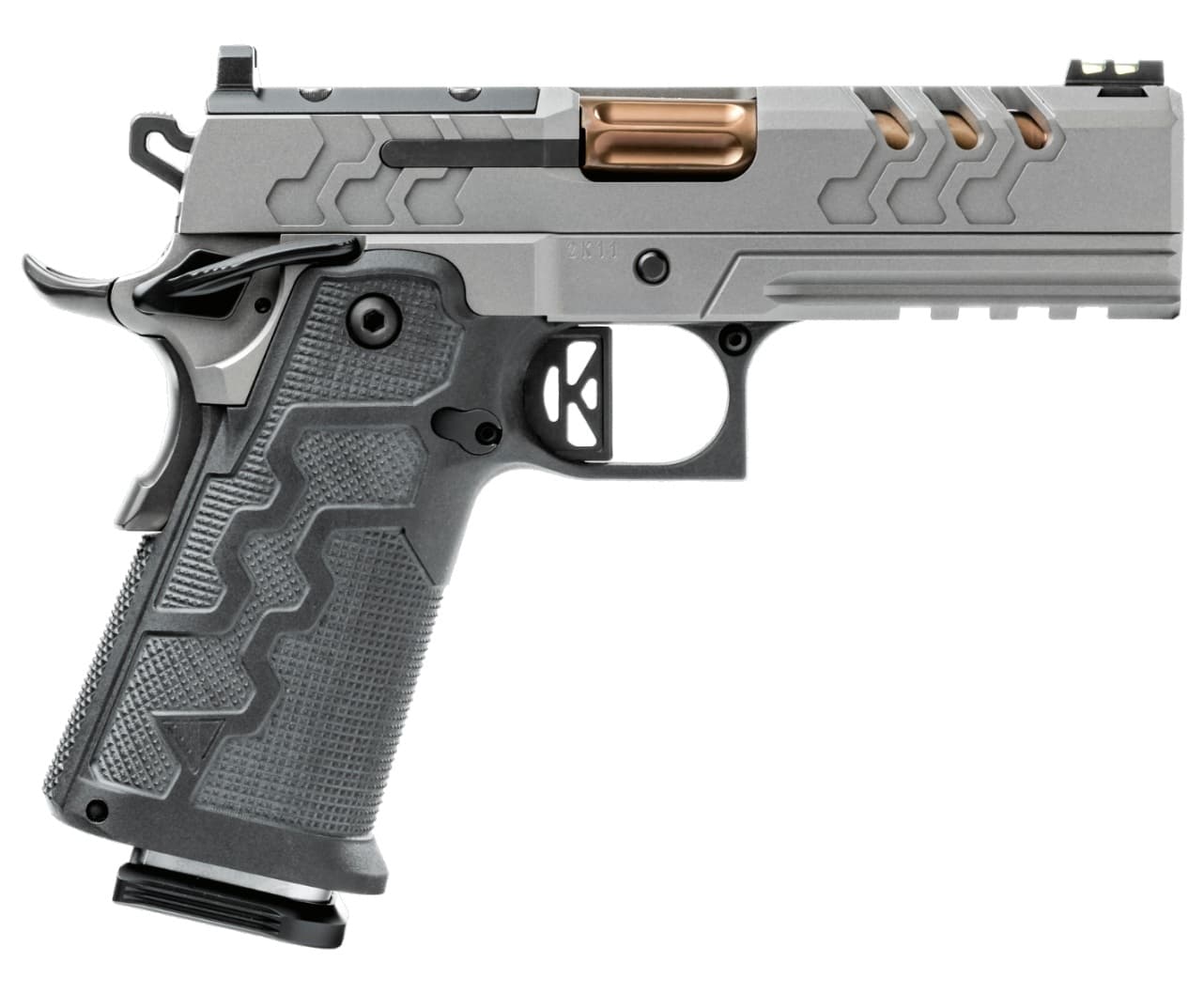2K11 Pro Stainless 9mm 4.25" OR Granite 2/19rd