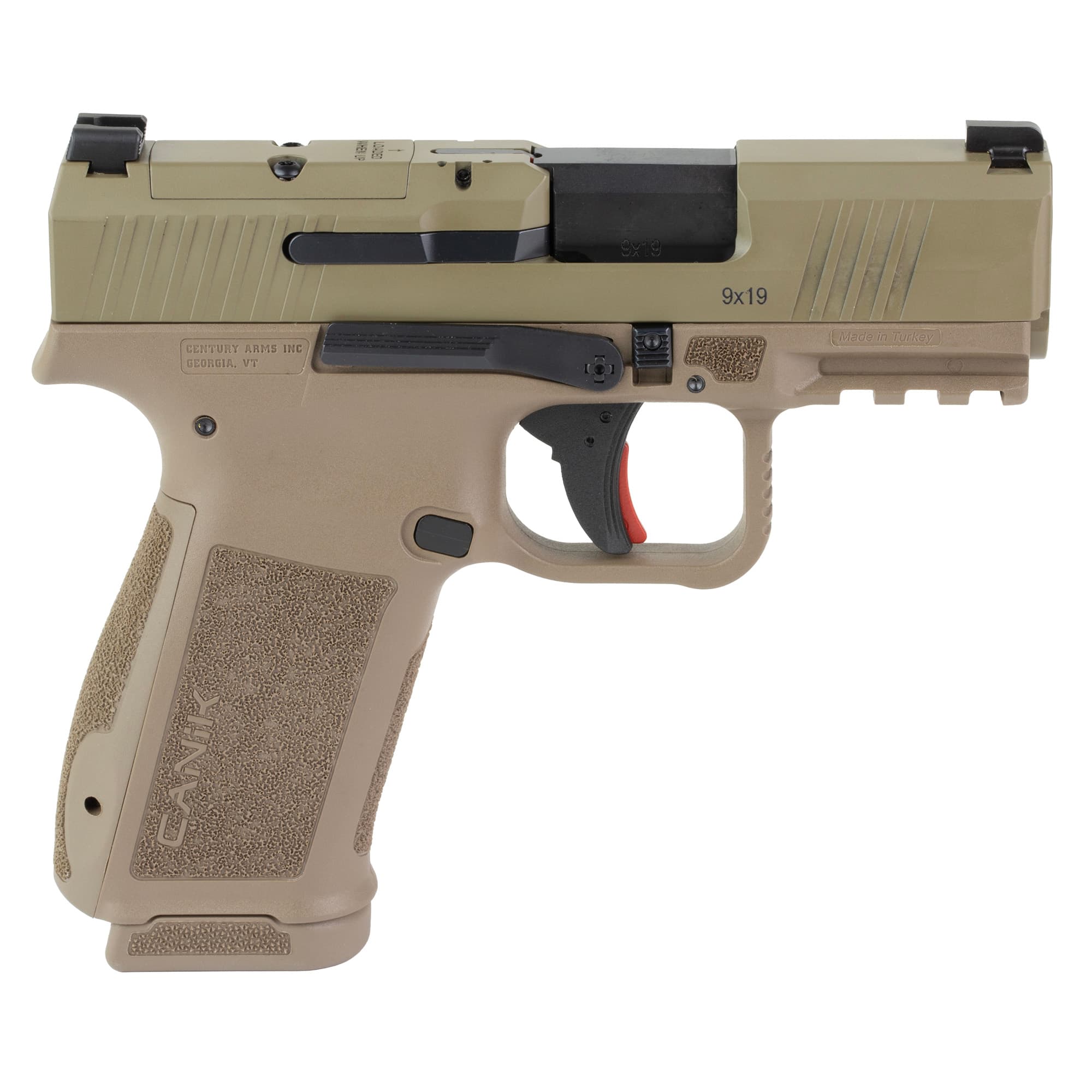 Canik Mete MC9L 9mm Luger 3.18" 10+1 Desert Cerakote Flat Dark Earth