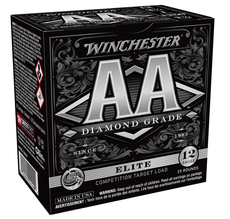 Winchester, AA Diamond Grade, 12 Gauge, Shot, 1 1/8 oz, 25 Rounds