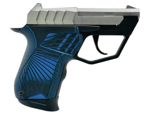 Taurus 22TUC 22 LR 2.5" 9rd Stainless Blue G10 Pistol