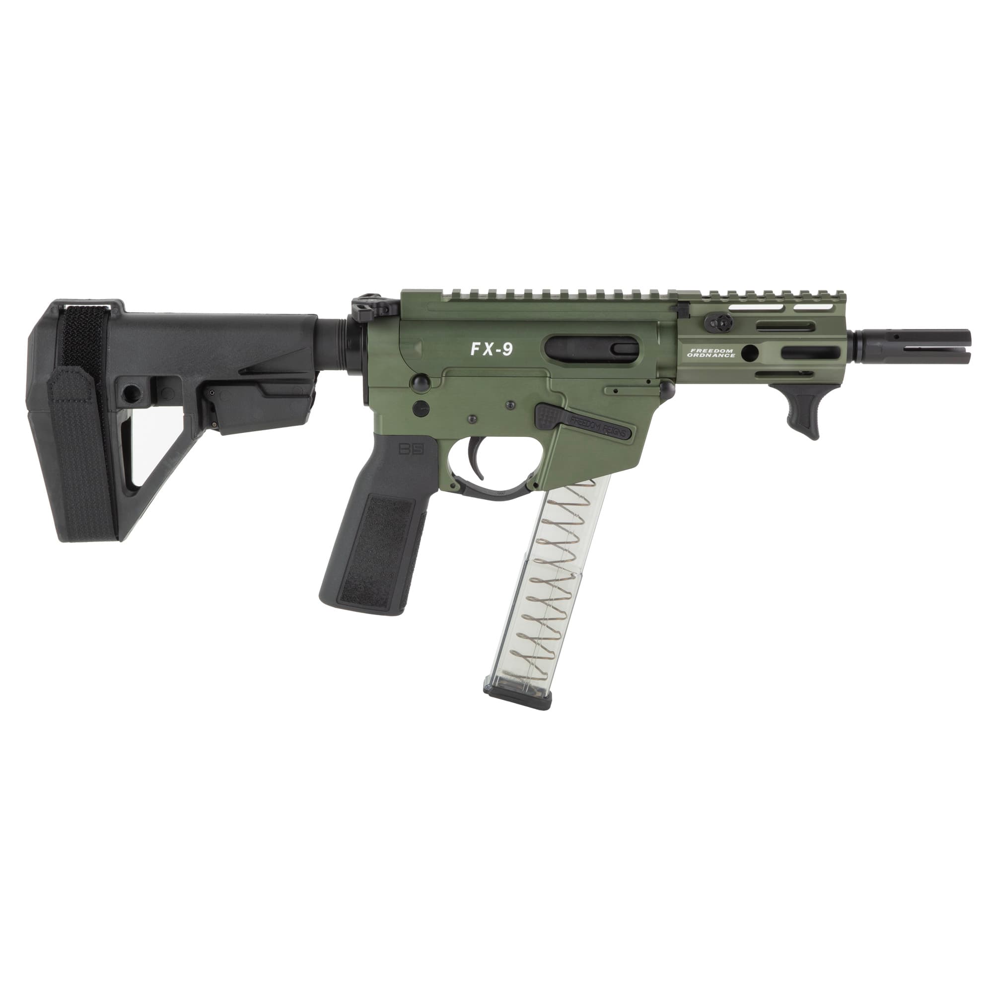 FRD ORD FX9 ELT SBA5 9MM 4" 31RD ODG