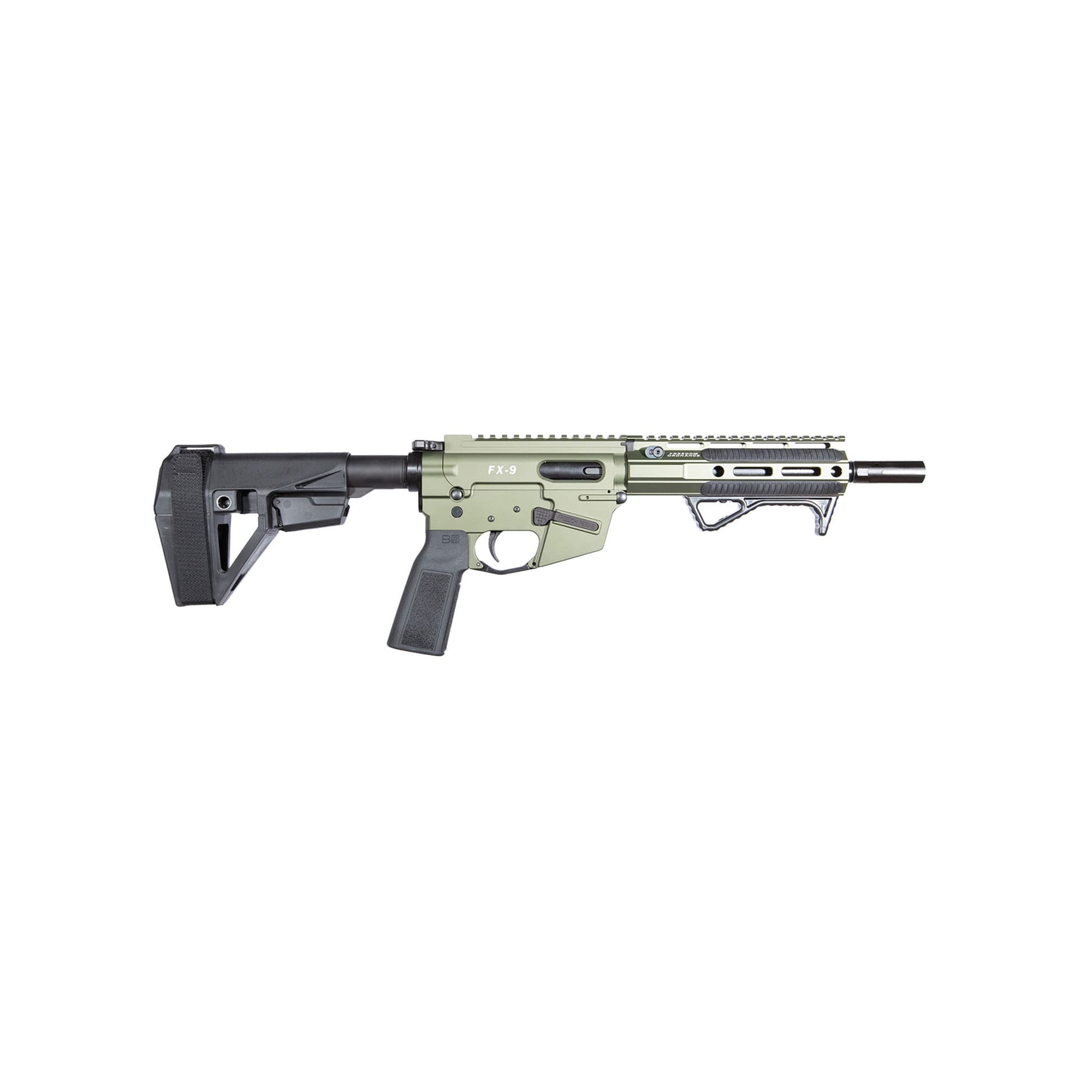FRD ORD FX9 ELT SBA5 9MM 8" 31RD ODG
