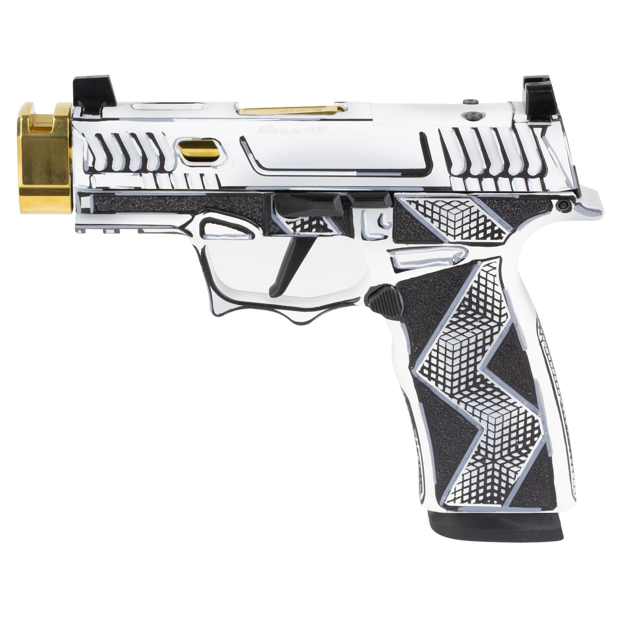 Sig Sauer Komodo Anime 9mm Luger 3.1" 17 Rounds White/Cerakote